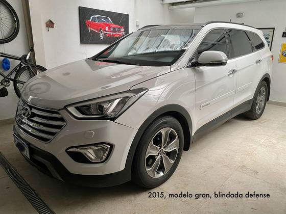 HYUNDAI SANTA FÉ 3.3 MPFI 4X4 7 LUGARES V6 270CV GASOLINA 4P AUTOMÁTICO HYUNDAI SANTA FÉ 3.3 MPFI 4X4 7 LUGARES V6 270CV GASOLINA 4P AUTOMÁTICO